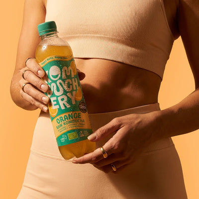 Orange Raw Kombucha